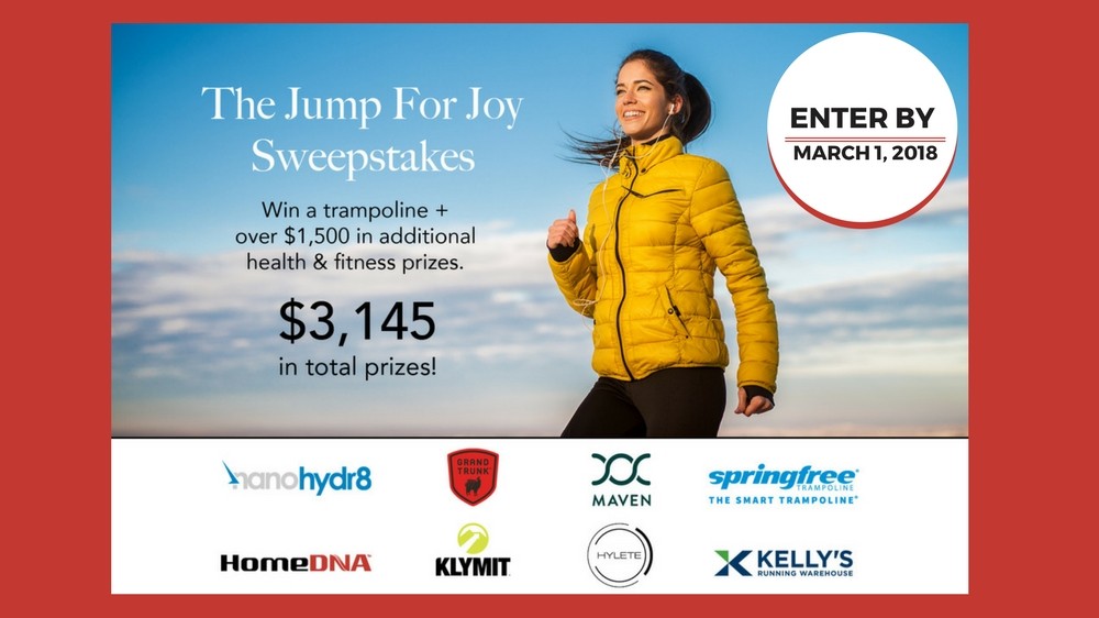 Enter the Jump for Joy Sweepstakes!
