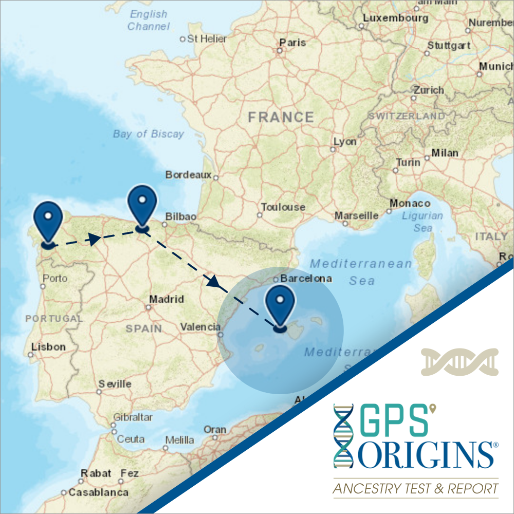 <b>GPS Origins®</b> Ancestry Test