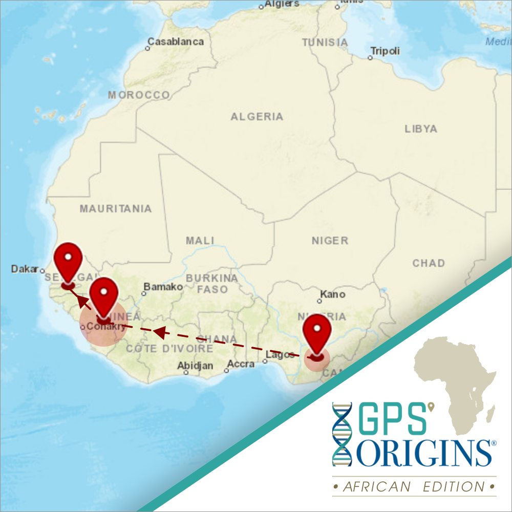 <b>GPS Origins®</b> Ancestry Test | African Edition
